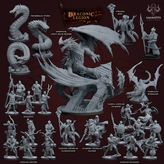 SMOKESTORM SIEGE by Mammoth Factory | Tabletop RPG Miniature Figures